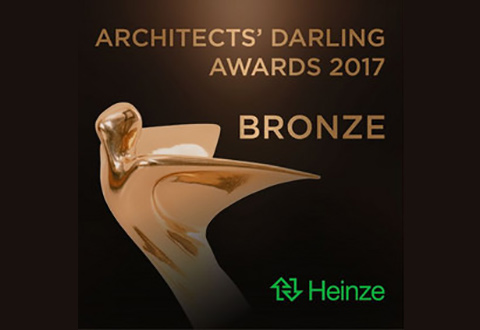HOBA®-Frameless mit Architectsʼ Darling Award 2017 ausgezeichnet